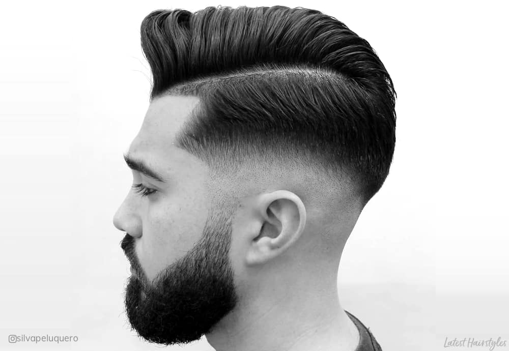 Medium Fade With Side Part | Man For Himself